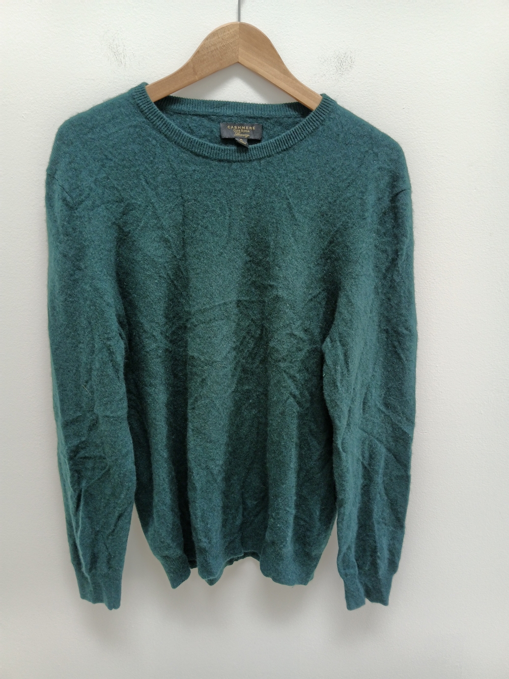 Club Room Cashmere Men's 100% Cashmere Crewneck Pullover Sweater Size XL